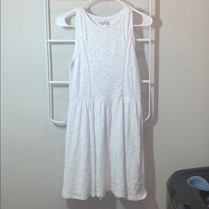 *NWT* Abercrombie Kids White Lace Knit Dress